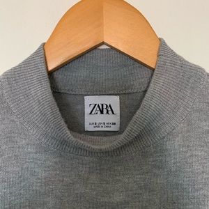 Zara Man short sleeve turtle neck.